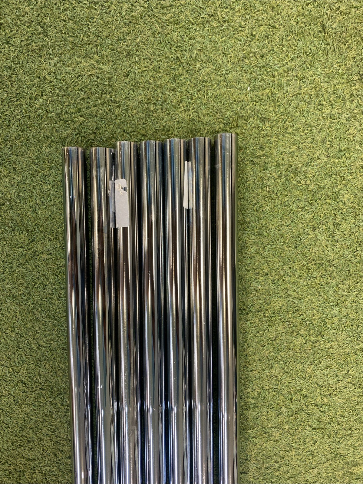 KBS $-Taper 130g Extra Stiff Steel Iron Set Shafts 4-PW Silver - Image 6