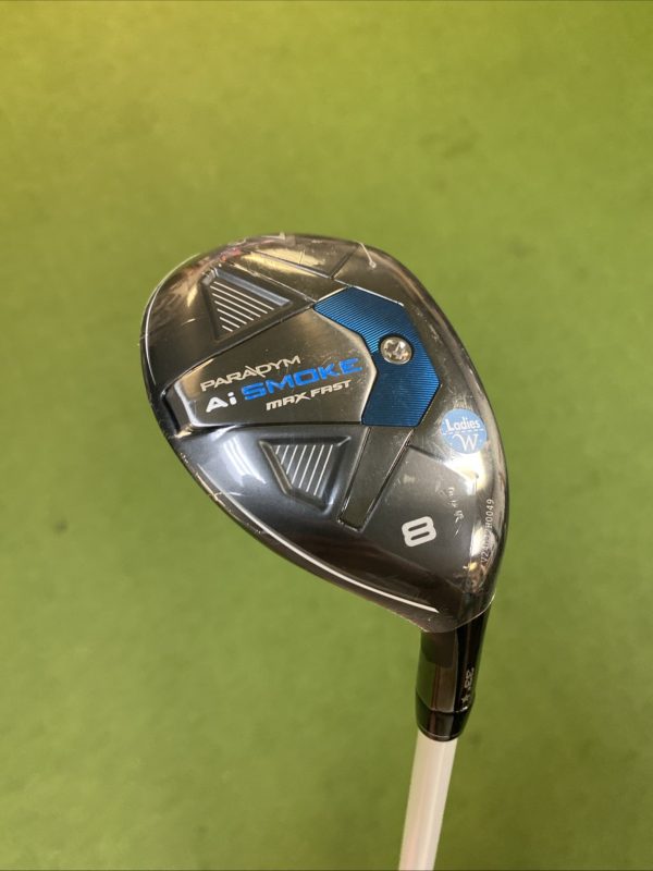 New Callaway Ai Smoke Max Fast 33* 8 Hybrid Eldio 40g Graphite Ladies + HC - Image 3