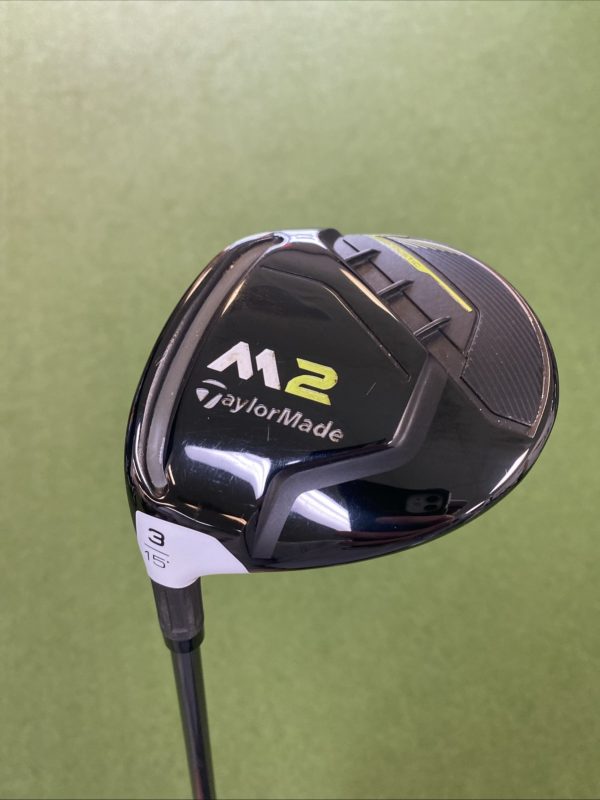 Nice LH TaylorMade M2 15* 3-Wood Reax 65g Graphite Stiff Flex - Image 3