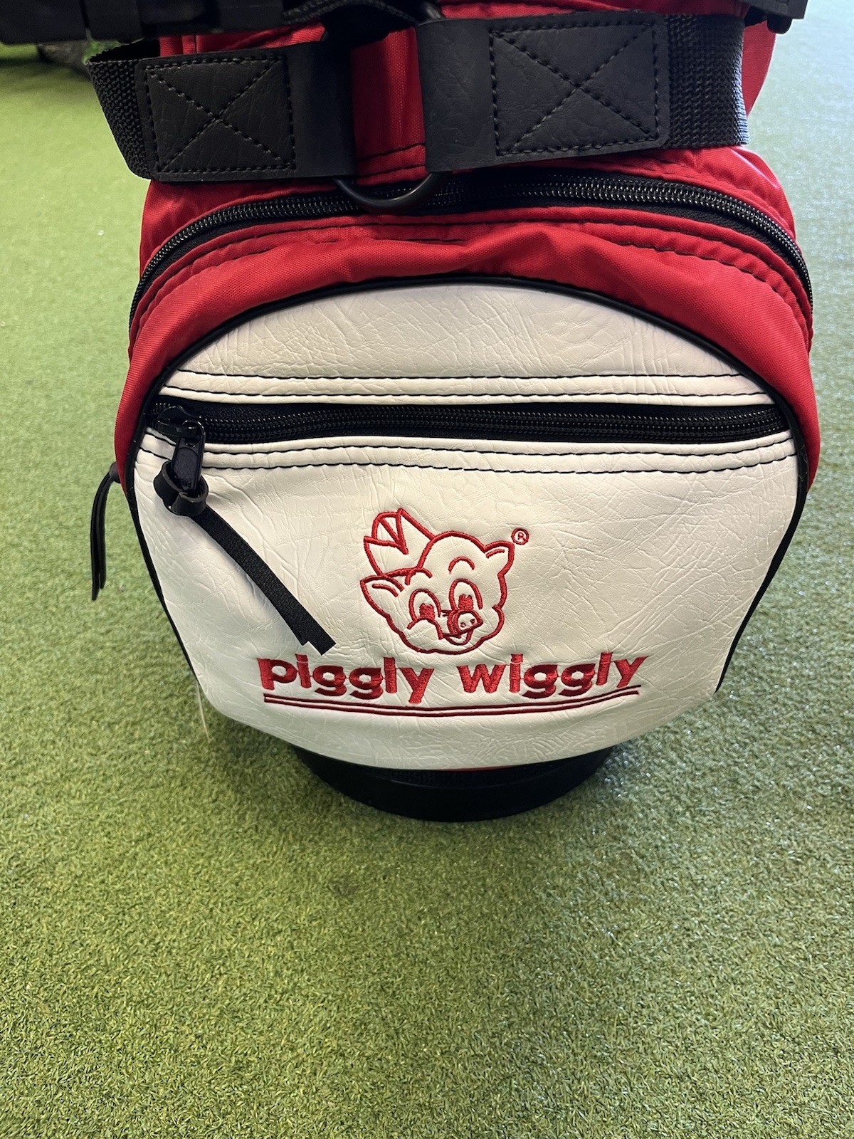Piggly-Wiggly-Belding-Sports-Vintage-Golf-Bag-With-Tags-356695713486-3