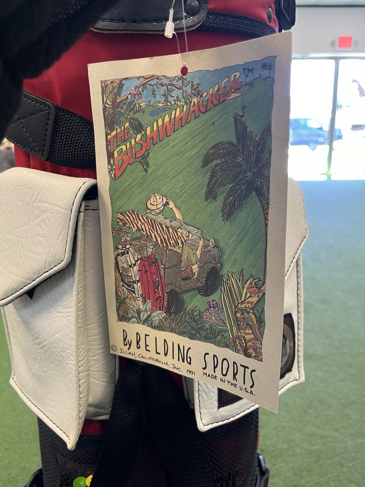 Piggly-Wiggly-Belding-Sports-Vintage-Golf-Bag-With-Tags-356695713486-5