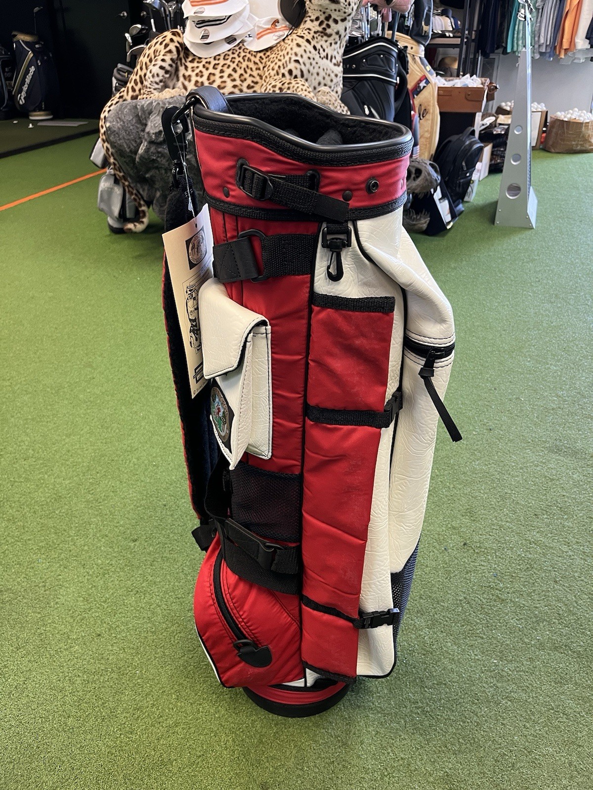 Piggly-Wiggly-Belding-Sports-Vintage-Golf-Bag-With-Tags-356695713486-8