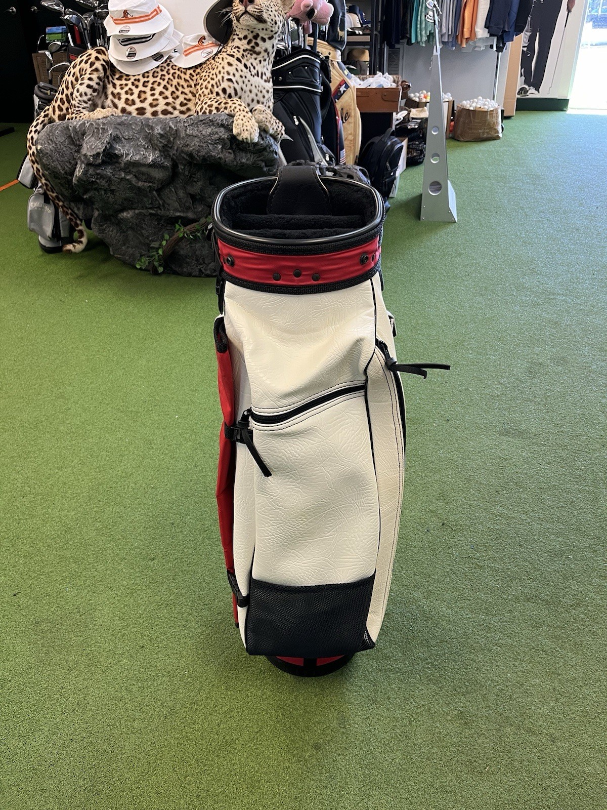 Piggly-Wiggly-Belding-Sports-Vintage-Golf-Bag-With-Tags-356695713486-9