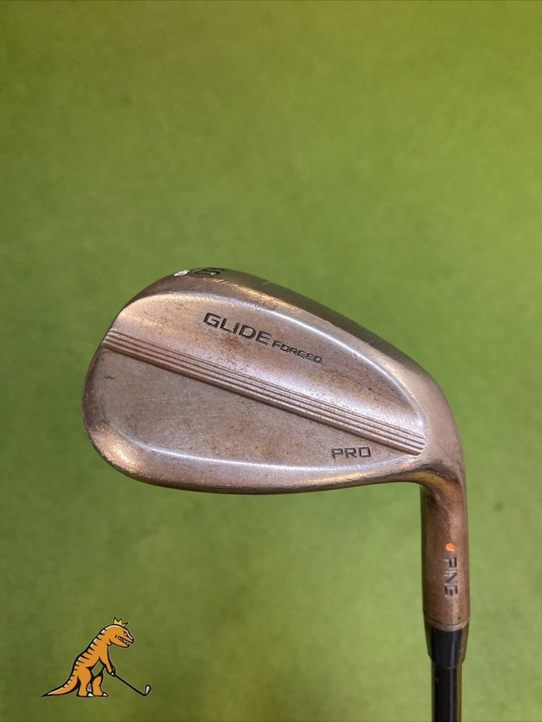 Ping Glide Forged Pro Raw Orange Dot 60.10* Lob Wedge Dynamic Gold Stiff