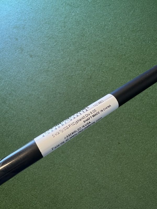 Project X Cypher 40g 6.0 Stiff Flex Srixon Driver Shaft
