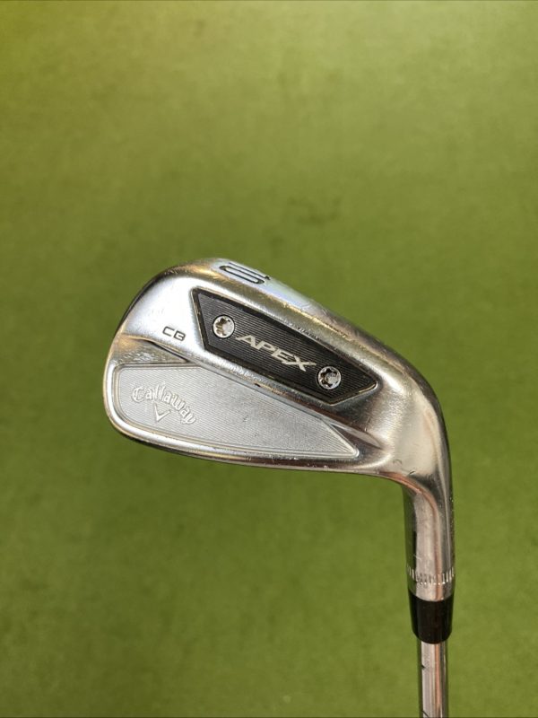 RH Callaway Apex CB Forged ‘24 Iron Set 5-PW Dynamic Gold Tour Issue X100 Steel