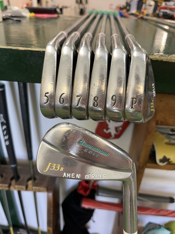 The Masters Bridgestone J33B Hand Stamp 4-PW Iron Set