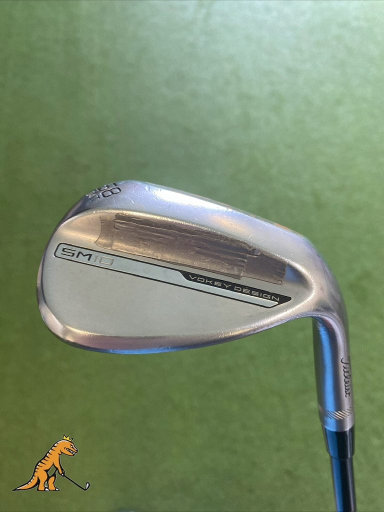 Titleist-Vokey-SM10-Tour-Chrome-5804-T-Grind-Lob-Wedge-True-Temper-Elevate-357107028616