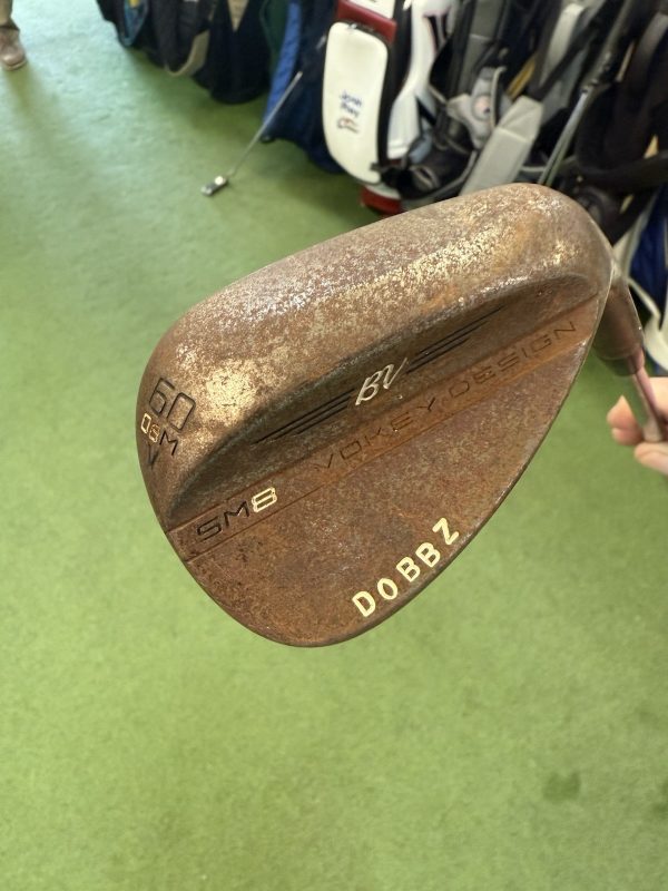 Titleist Vokey SM8 60.08M Grind Raw *Tour Issue* (DOBBZ Stamp) Right Handed