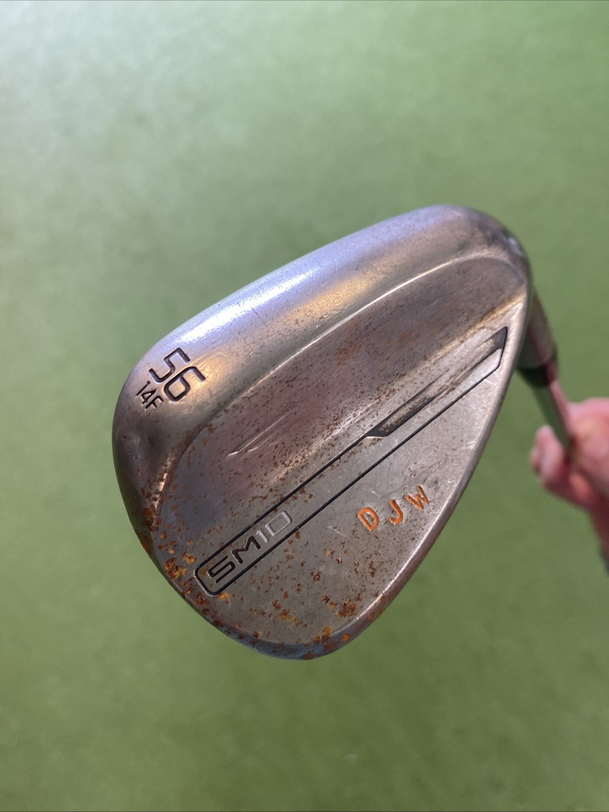 Tour Issue Titleist Vokey SM10 Raw 56.14* Sand Wedge KBS $-Taper Steel - Image 4