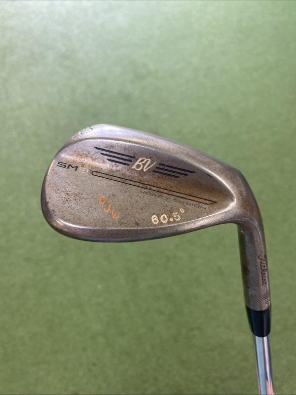 Tour Issue Titleist Vokey SM9 Raw Wedge Set 56*, 60* Project X Steel
