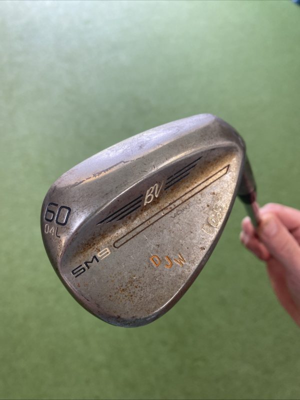 Tour Issue Titleist Vokey SM9 Raw Wedge Set 56*, 60* Project X Steel