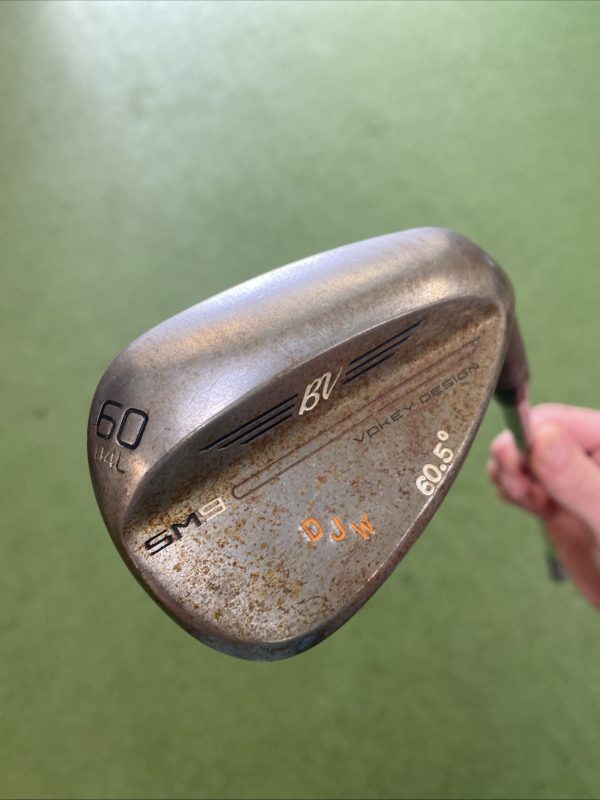 Tour Issue Titleist Vokey SM9 Raw Wedge Set 56*, 60* Project X Steel
