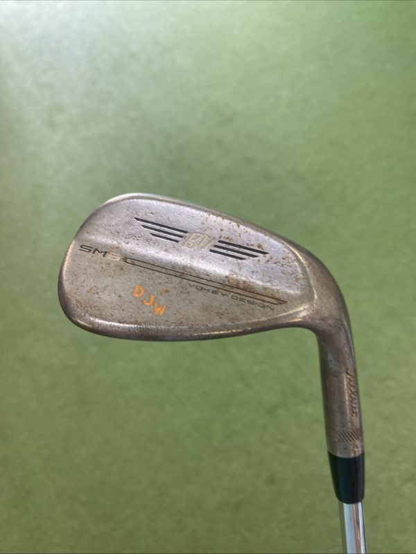 Tour Issue Titleist Vokey SM9 Raw Wedge Set 56*, 60* Project X Steel