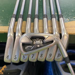 Used Callaway X22 Tour Iron Set 3-PW Project X 6.5 Steel Extra Stiff