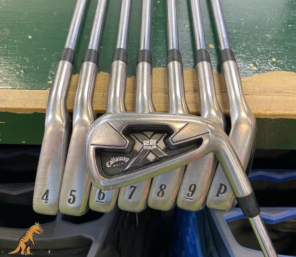 Used Callaway X22 Tour Iron Set 3-PW Project X 6.5 Steel Extra Stiff