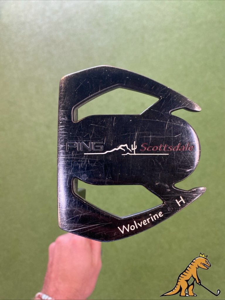 Used-LH-Ping-Scottsdale-Wolverine-H-34-Mallet-Putter-357498002786