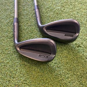 Used Ping Glide 2.0 Black Wedge Set 52*, 56* AWT Wedge Flex Steel