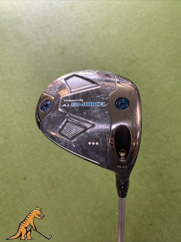 Used RH Callaway Ai Smoke Triple Diamond 9* Driver EvenFlow 55g Graphite Stiff