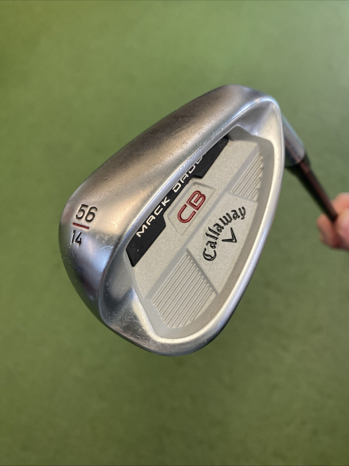 Used RH Callaway Mack Daddy CB 56.14* KBS Hi-Rev 80g Graohite - Image 3