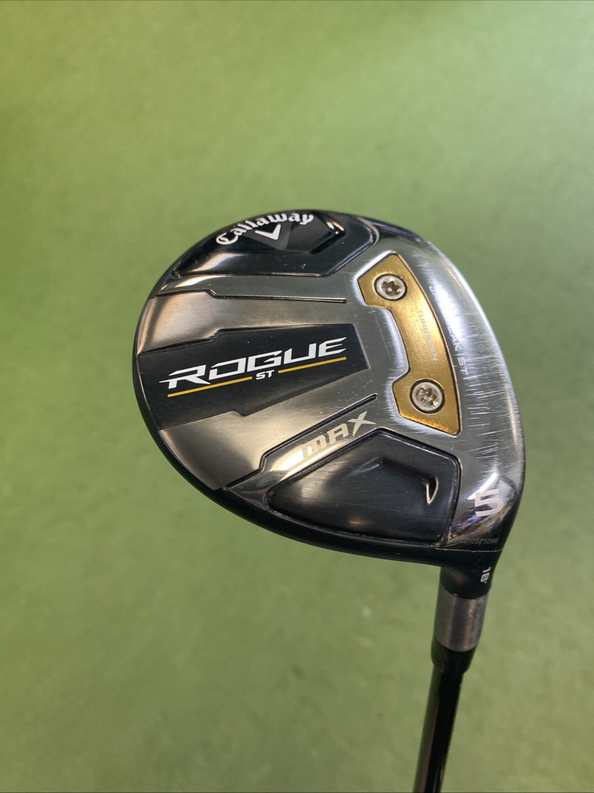 Used RH Callaway Rogue ST Max 18* 5-Wood Accra iWood Graphite Senior Flex - Image 3