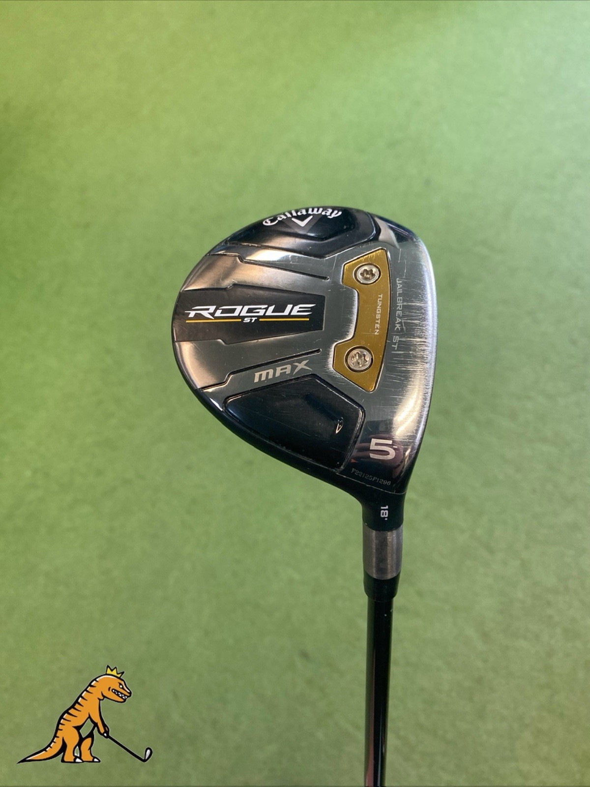 Used RH Callaway Rogue ST Max 18* 5-Wood Accra iWood Graphite Senior Flex