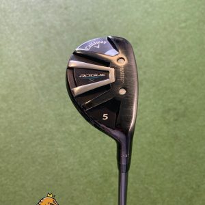 Used RH Callaway Rogue X 23* 5 Hybrid Aldila Synergy Graphite Stiff Flex 5H
