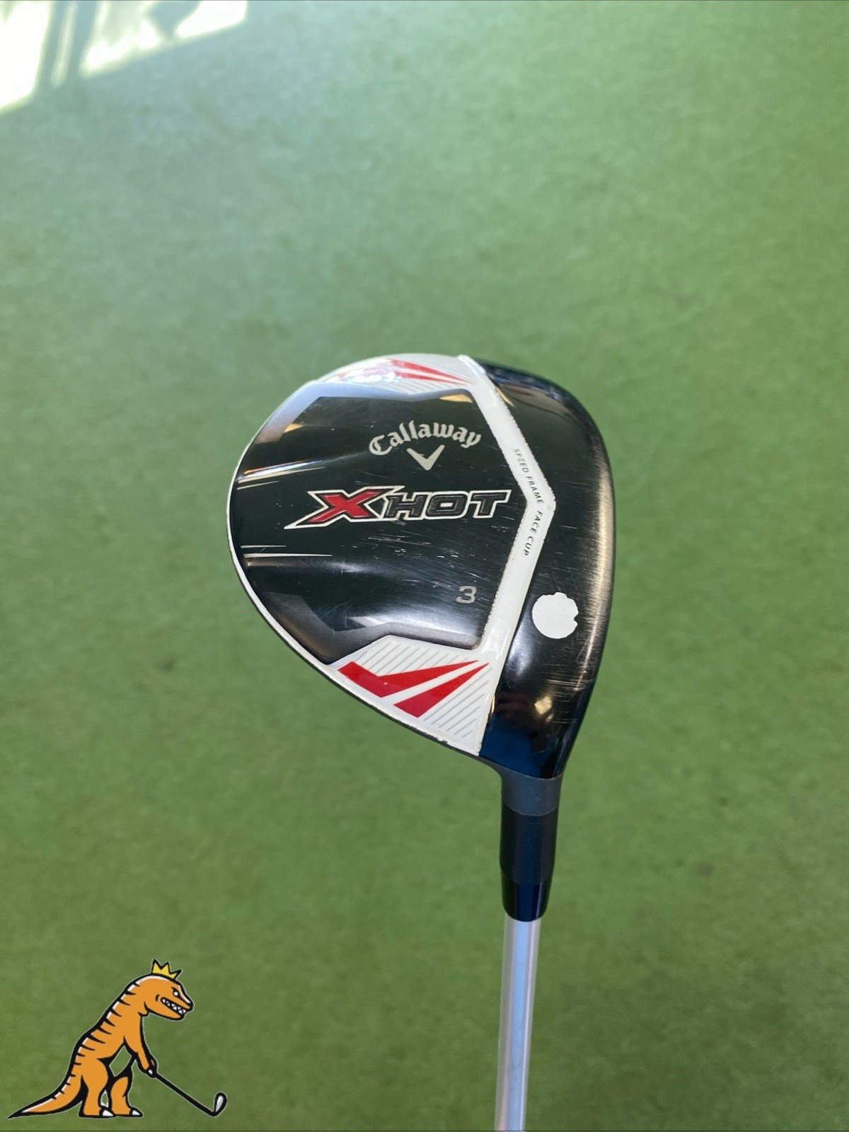 Used RH Callaway X Hot 3-Wood Project X Regular Flex Graphite