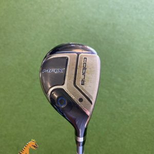 Used RH Cobra King Max 5 Hybrid 25* Ozik White Tie Graphite Regular