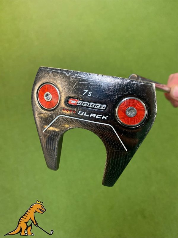 Used-RH-Odyssey-O-Works-7S-Black-33-Mallet-Putter-357482485906