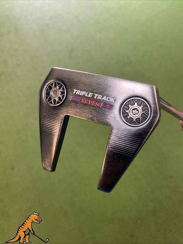 Used RH Odyssey Triple Track Seven S 33” Mallet Putter