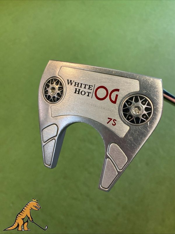 Used RH Odyssey White Hot OG 7S 32” Mallet Putter
