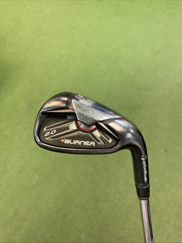 Used RH TaylorMade Burner 2.0 Black Iron Set 6-PW 85g Stiff Flex Steel - Image 11
