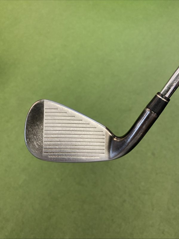 Used RH TaylorMade Burner 2.0 Black Iron Set 6-PW 85g Stiff Flex Steel - Image 4