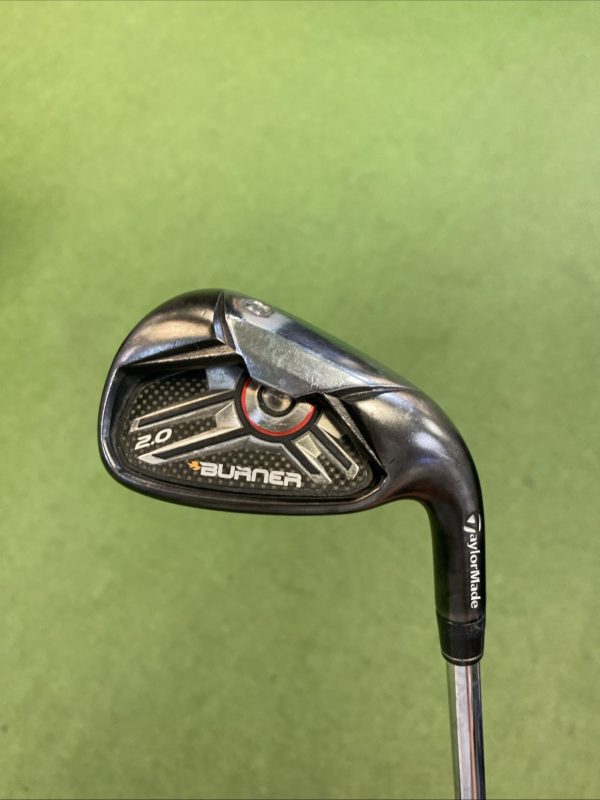 Used RH TaylorMade Burner 2.0 Black Iron Set 6-PW 85g Stiff Flex Steel - Image 7
