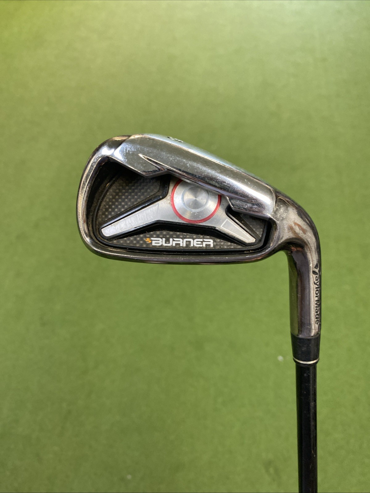 Used RH TaylorMade Burner Black Iron Set 5-PW Reax 65g Regular Flex Graphite - Image 3