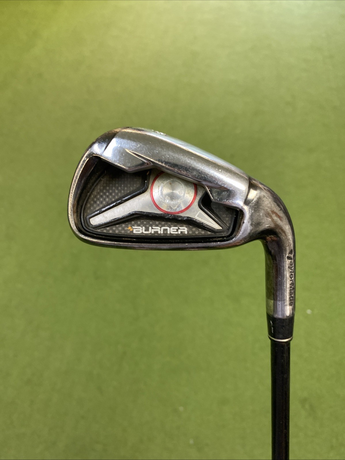 Used RH TaylorMade Burner Black Iron Set 5-PW Reax 65g Regular Flex Graphite - Image 5