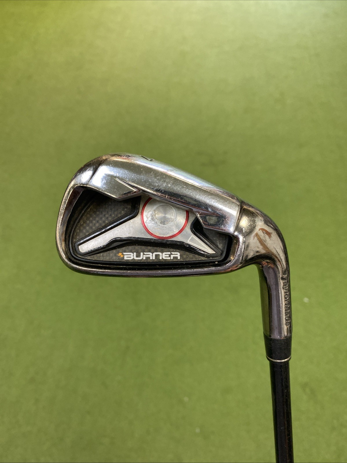 Used RH TaylorMade Burner Black Iron Set 5-PW Reax 65g Regular Flex Graphite - Image 7
