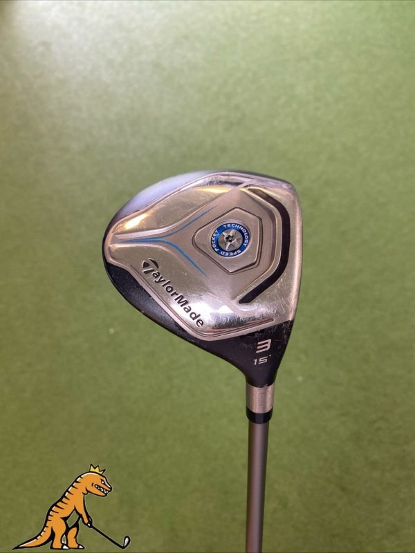 Used RH TaylorMade Jetspeed 15* 3-Wood Matrix Ozik Graphite Ladies