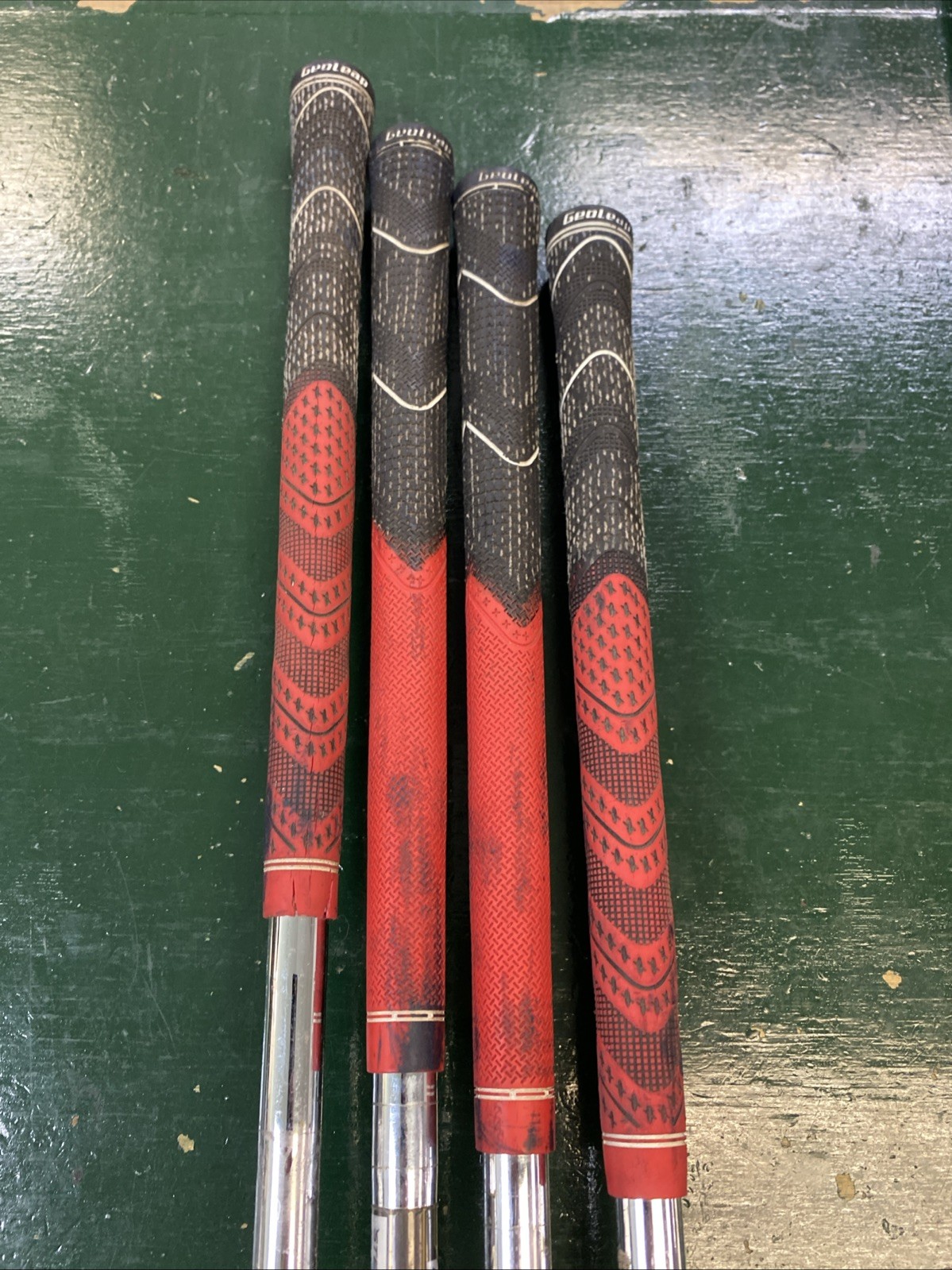 Used RH TaylorMade R Bladez Iron Set 7-PW Rocketfuel 85g Steel Regular Flex - Image 12