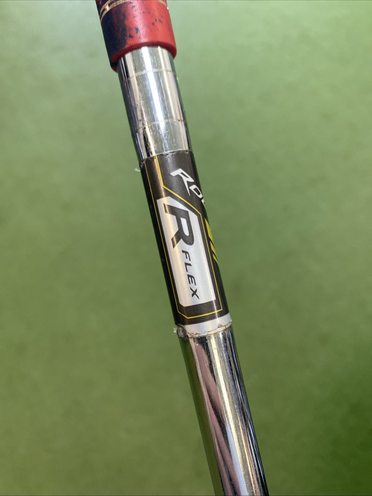 Used RH TaylorMade R Bladez Iron Set 7-PW Rocketfuel 85g Steel Regular Flex - Image 14