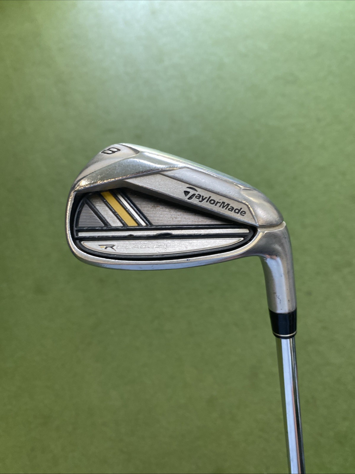 Used RH TaylorMade R Bladez Iron Set 7-PW Rocketfuel 85g Steel Regular Flex - Image 5