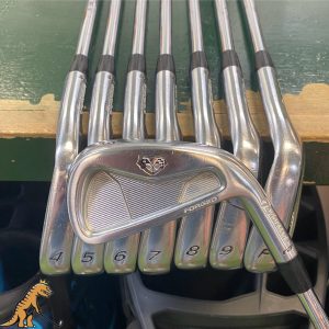 Used RH TaylorMade RAC Tour Preferred Iron Set 3-PW Dynamic Gold Stiff Flex Stee