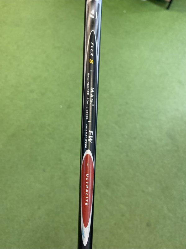 Used RH TaylorMade V Steel 15* 3-Wood Ultralite Graphite Stiff Flex - Image 8
