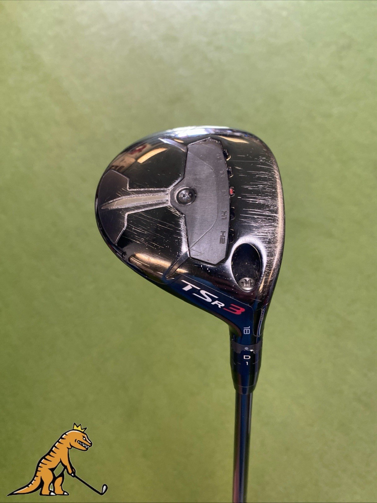 Used RH Titleist TSR3 18* 5-Wood Diamana S+ 70g Extra Stiff