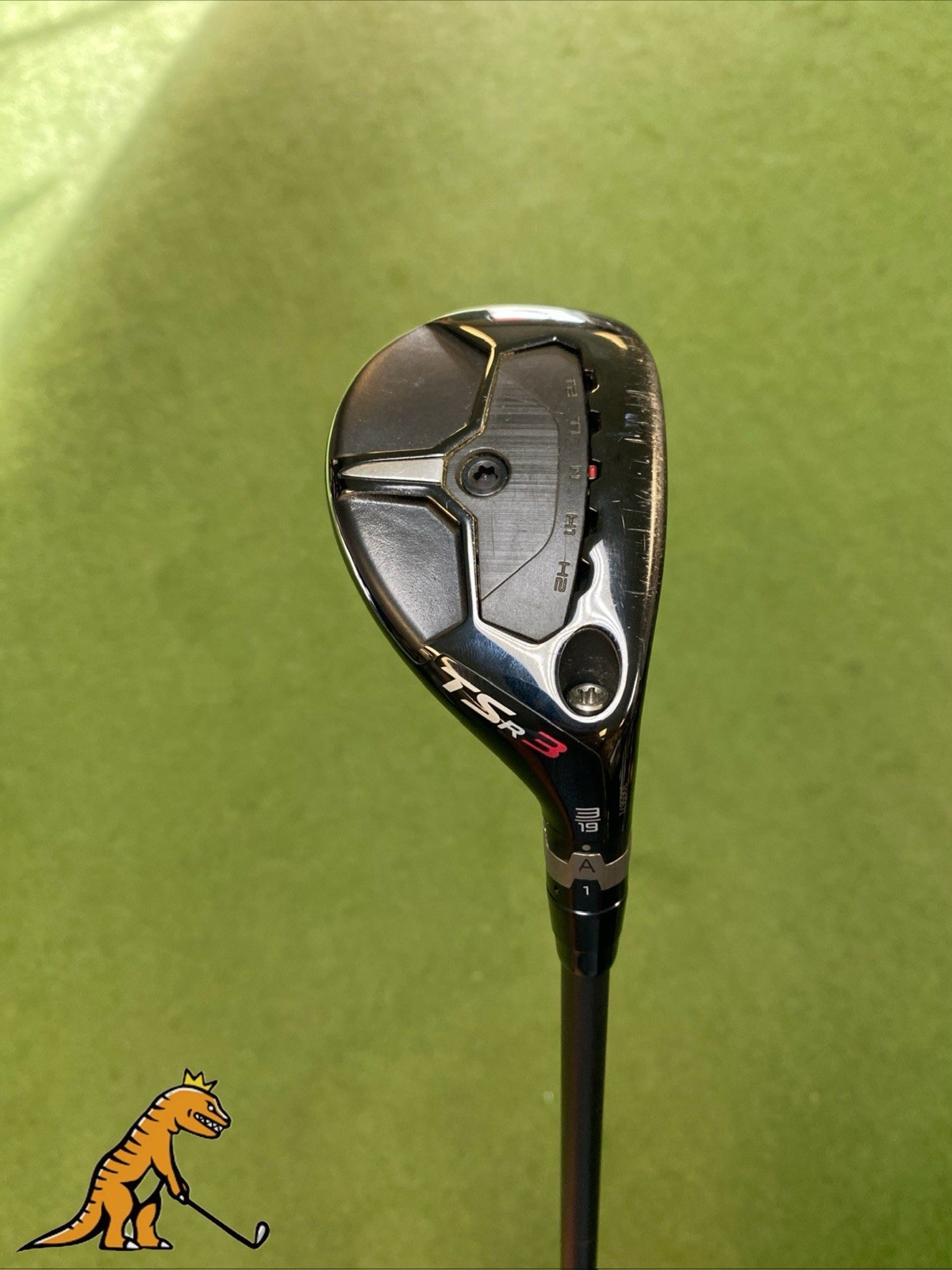 Used RH Titleist TSR3 19* 3 Hybrid Recoil Prototype 85g Graphite Stiff Flex 3H