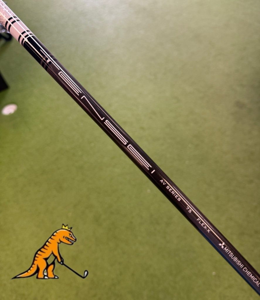 tensei av black 75g X-Flex PXG Fairwood Shaft 42.25”