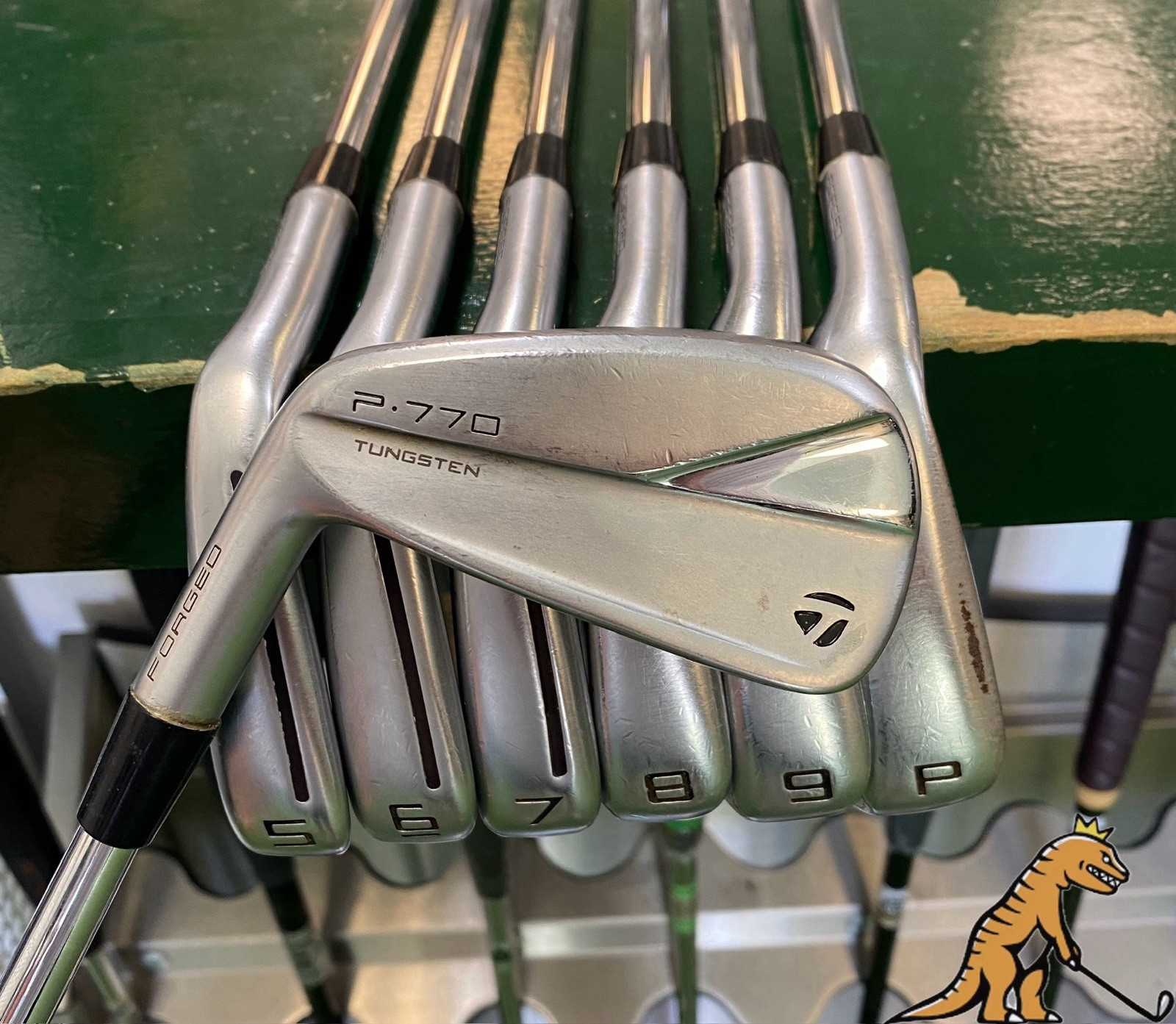 2023 LH TaylorMade P770 Iron Set 4-PW NS Pro Modus Tour 120g Steel