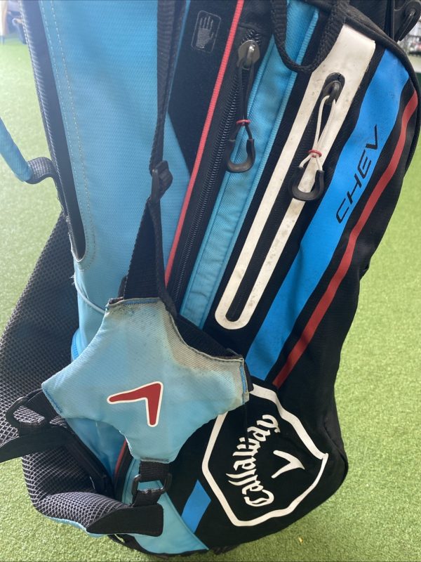 Callaway Chev Golf Stand Bag Blue/Black 4-Way