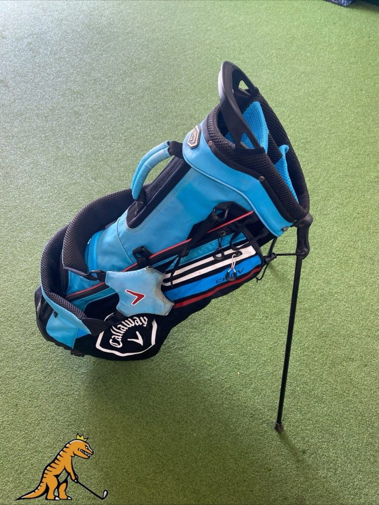 Callaway Chev Golf Stand Bag Blue/Black 4-Way